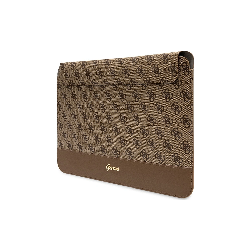 Hurtownia GSM - Etui Guess Sleeve GUCS14PS4SGW 14 palců hnědý/brown 4G Stripe Metal Logo - GUE2618 - {ean13} - Hurt