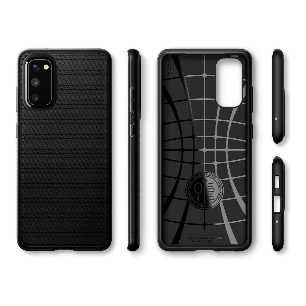 Hurtownia GSM - Spigen Samsung Carcasă Liquid Air Galaxy S20 Matte Black - SPN530BLK - {ean13} - Hurt