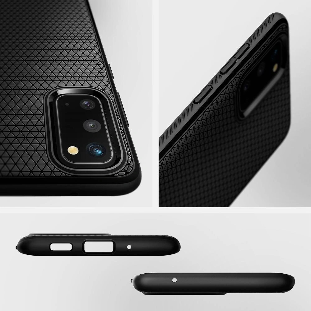 Hurtownia GSM - Spigen Samsung Carcasă Liquid Air Galaxy S20 Matte Black - SPN530BLK - {ean13} - Hurt