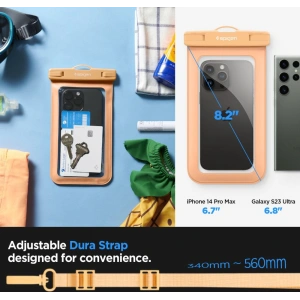 Hurtownia GSM - Vízálló tok Spigen A601 Univerzális Vízálló Tok Barack - SPN2885 - {ean13} - Hurt