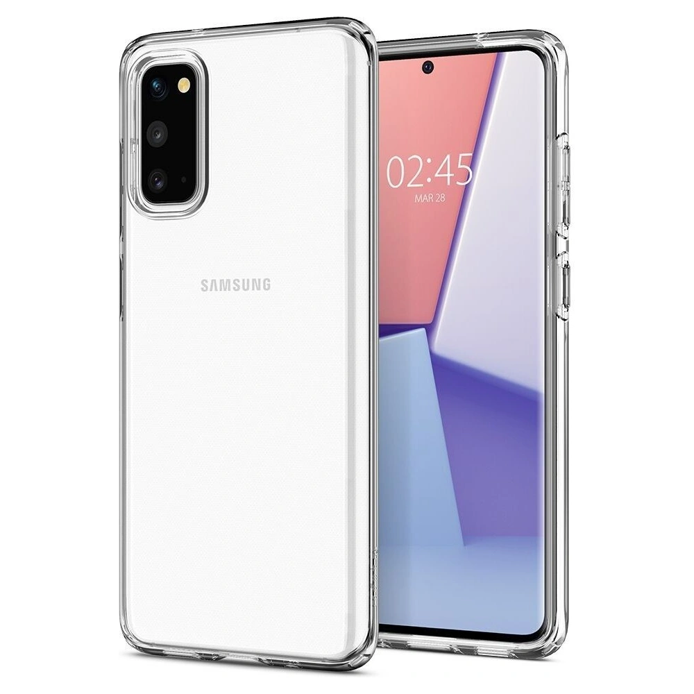 Hurtownia GSM - Spigen Samsung Carcasă Liquid Crystal Galaxy S20 Crystal Clear - SPN531CL - {ean13} - Hurt
