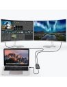 Hurtownia GSM - Adaptér HUB Choetech HUB-D03 USB-C Thunderbolt 3 (40Gbps)/2xDisplayPort 4K 60Hz černý - CHT65 - {ean13} - Hurt