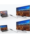 Hurtownia GSM - Adaptér HUB Choetech HUB-D03 USB-C Thunderbolt 3 (40Gbps)/2xDisplayPort 4K 60Hz černý - CHT65 - {ean13} - Hurt