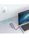 Hurtownia GSM - Adaptér HUB Choetech HUB-M15 9w1 USB-C/3xUSB 3.2 Gen 1 - čtečka karet SD a TF - HDMI 4K 30Hz - VGA Full HD 60Hz - USB-C - RJ45 šedý - CHT66 - {ean13} - Hurt