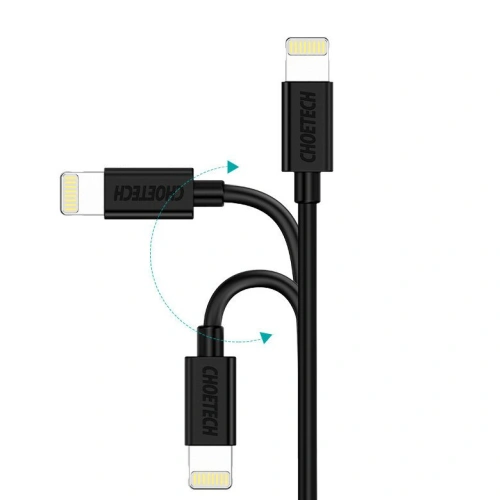Kabel Choetech IP0026 MFI USB-A/Lightning 1,2m biały
