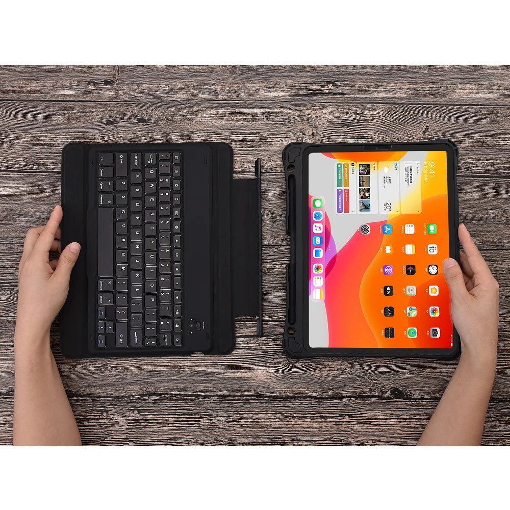 Hurtownia GSM - Etui Choetech BH-011 Klávesnice Bluetooth Pouzdro Apple iPad Pro 11 2018/2020/2021 (1., 2. a 3. generace) černé - CHT70 - {ean13} - Hurt