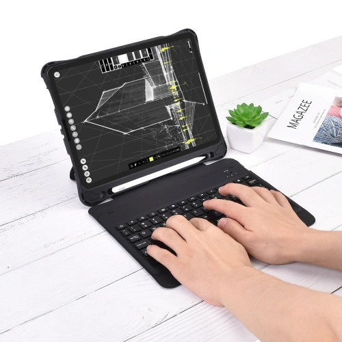 Etui Choetech BH-011 Keyboard Bluetooth Case Apple iPad Pro 11 2018/2020/2021 (1., 2. i 3. generacji) czarny