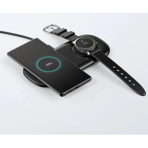 Hurtownia GSM - Încărcător wireless Choetech T570-S Qi 10W pentru telefon și Samsung Galaxy Watch negru - CHT71 - {ean13} - Hurt