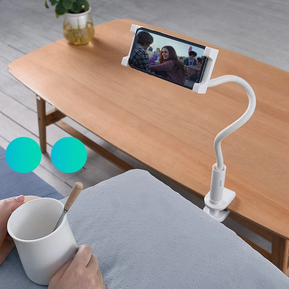 Wholesale Choetech T584-F Desk Holder with Wireless Charger 15W white - CHT73 - {ean13} - Hurt