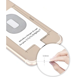 Hurtownia GSM - Adapter für kabelloses Laden Lightning Qi Choetech WP-IP weiß - CHT75 - {ean13} - Hurt