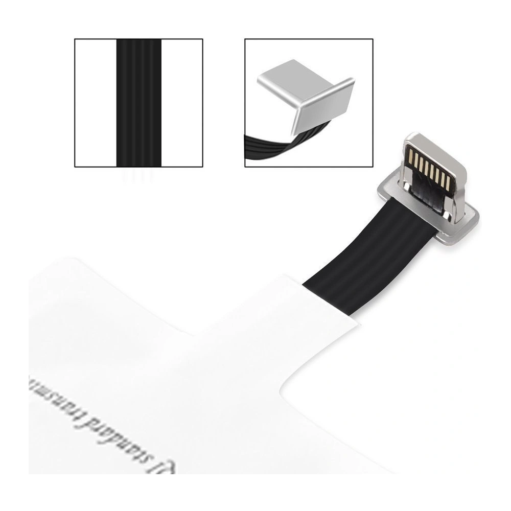 Hurtownia GSM - Adaptér pro bezdrátové nabíjení Lightning Qi Choetech WP-IP bílý - CHT75 - {ean13} - Hurt