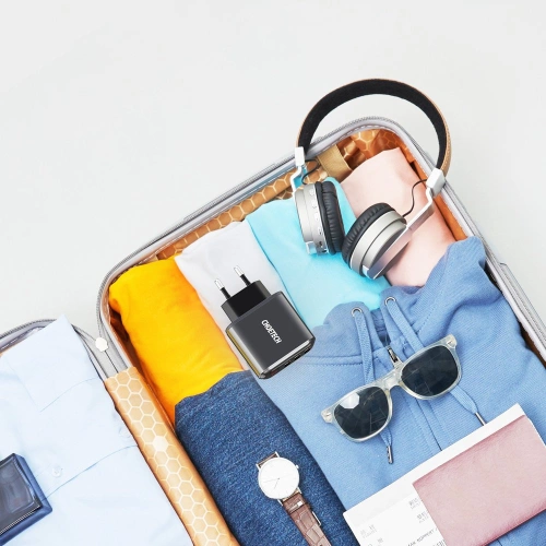 Ładowarka sieciowa Choetech Q5009-EU 3x USB-A 3,4A czarny