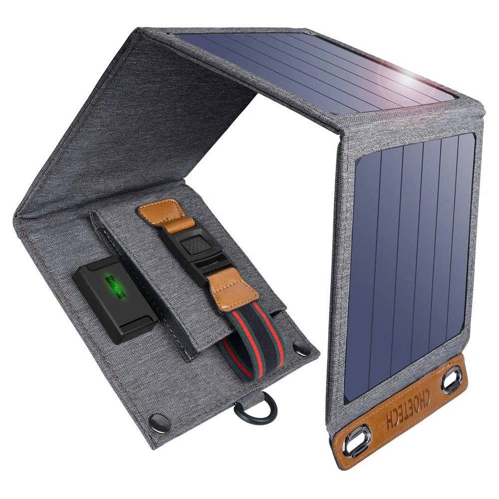 Hurtownia GSM - Solární nabíječka Choetech SC004 USB-A 14W skládací šedá - CHT80 - {ean13} - Hurt