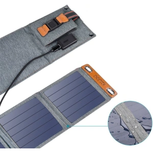 Hurtownia GSM - Solar-Ladegerät Choetech SC004 USB-A 14W faltbar grau - CHT80 - {ean13} - Hurt