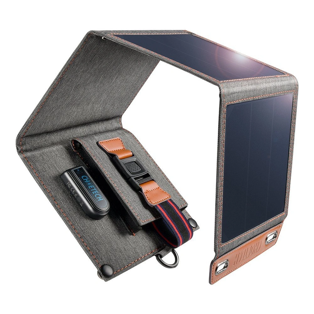Hurtownia GSM - Solární nabíječka Choetech SC004 USB-A 14W skládací šedá - CHT80 - {ean13} - Hurt