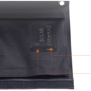Hurtownia GSM - Încărcător solar Choetech SC005 22W pliabil 2xUSB-A negru - CHT81 - {ean13} - Hurt