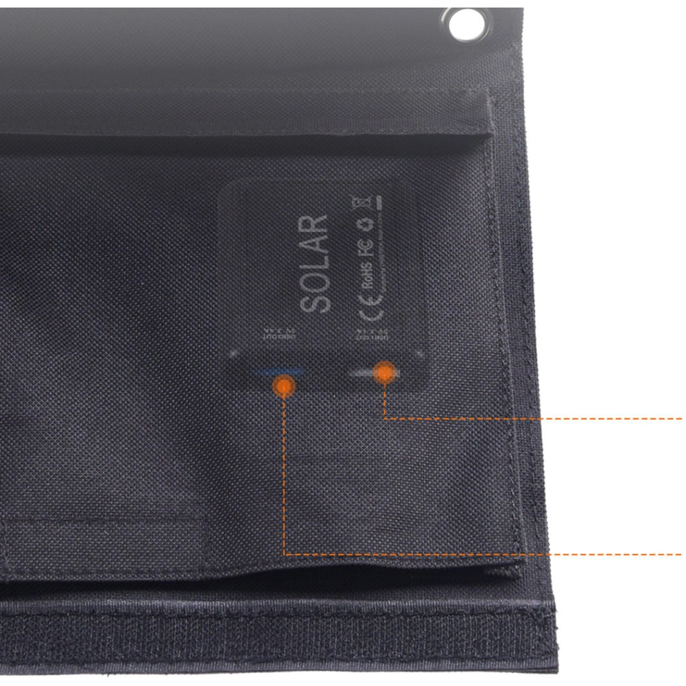 Hurtownia GSM - Solární nabíječka Choetech SC005 22W skládací 2xUSB-A černá - CHT81 - {ean13} - Hurt