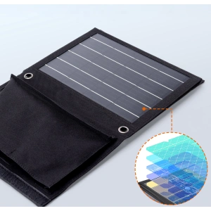 Hurtownia GSM - Încărcător solar Choetech SC005 22W pliabil 2xUSB-A negru - CHT81 - {ean13} - Hurt