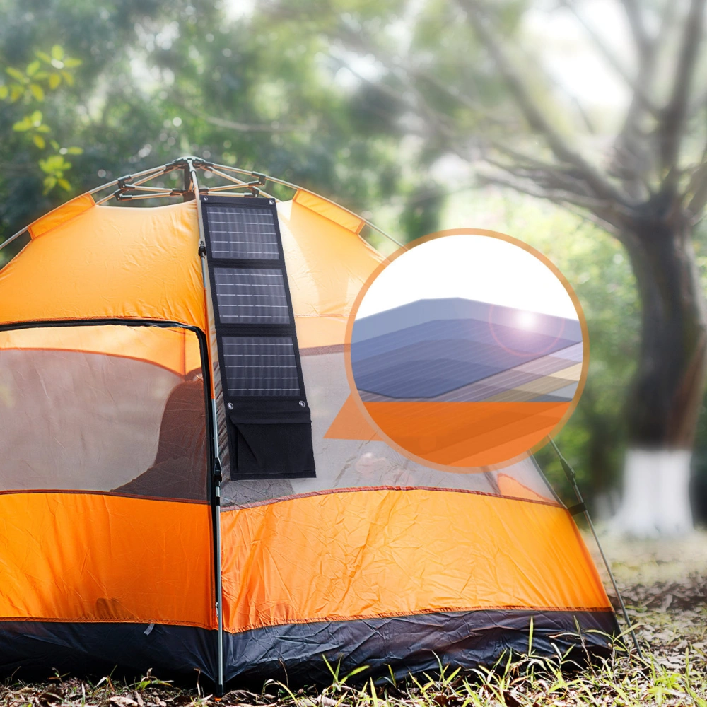 Hurtownia GSM - Încărcător solar Choetech SC005 22W pliabil 2xUSB-A negru - CHT81 - {ean13} - Hurt