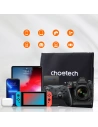 Hurtownia GSM - Solární nabíječka Choetech SC005 22W skládací 2xUSB-A černá - CHT81 - {ean13} - Hurt