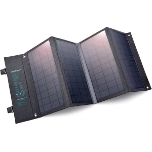Hurtownia GSM - Încărcător solar Choetech SC006 USB-A, USB-C 36W QC PD gri - CHT82 - {ean13} - Hurt