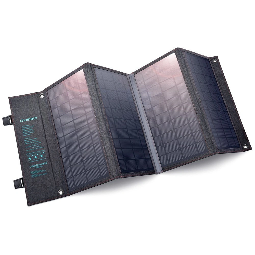 Hurtownia GSM - Solar-Ladegerät Choetech SC006 USB-A, USB-C 36W QC PD grau - CHT82 - {ean13} - Hurt