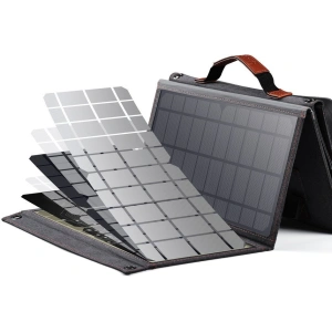 Hurtownia GSM - Încărcător solar Choetech SC006 USB-A, USB-C 36W QC PD gri - CHT82 - {ean13} - Hurt