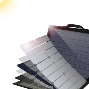 Hurtownia GSM - Solar-Ladegerät Choetech SC007 80W faltbar DC, USB-C, 2xUSB-A PD, QC schwarz - CHT83 - {ean13} - Hurt