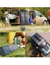 Wholesale Choetech SC007 Solar Charger 80W DC, USB-C, 2xUSB-A PD, QC black - CHT83 - {ean13} - Hurt