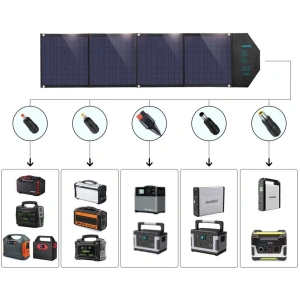 Hurtownia GSM - Solar-Ladegerät Choetech SC007 80W faltbar DC, USB-C, 2xUSB-A PD, QC schwarz - CHT83 - {ean13} - Hurt