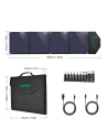 Hurtownia GSM - Solární nabíječka Choetech SC007 80W skládací DC, USB-C, 2xUSB-A PD, QC černá - CHT83 - {ean13} - Hurt