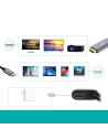 Hurtownia GSM - Adaptér HUB Choetech XCH-M18GY USB-C/HDMI 4K - USB-C PD pro MacBook/PC 1.8m šedý - CHT84 - {ean13} - Hurt