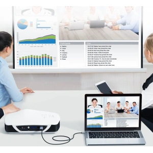 Adaptér HUB Choetech XCH-M18GY USB-C/HDMI 4K - USB-C PD pro MacBook/PC 1.8m šedý