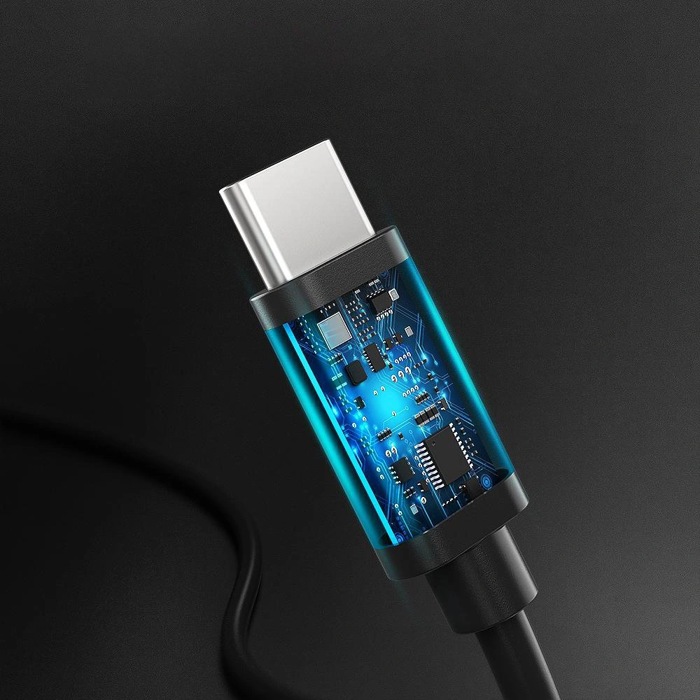 Hurtownia GSM - Kábel Choetech CC0004 USB-C/USB-C 3A 3m fekete - CHT88 - {ean13} - Hurt