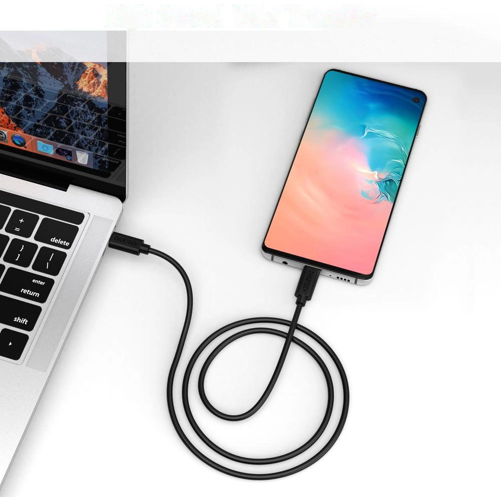 Hurtownia GSM - Kabel Choetech CC0004 USB-C/USB-C 3A 3m černý - CHT88 - {ean13} - Hurt