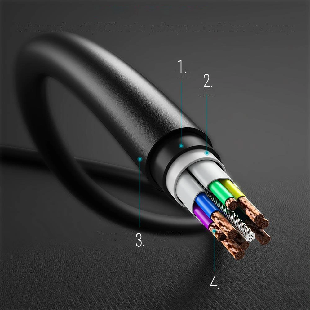 Hurtownia GSM - Kabel Choetech CC0004 USB-C/USB-C 3A 3m černý - CHT88 - {ean13} - Hurt