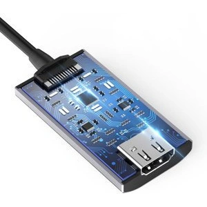 Hurtownia GSM - Adapter Choetech HUB-H16 USB-C/HDMI 8K 60Hz gri - CHT89 - {ean13} - Hurt