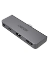 Adaptér HUB Choetech HUB-M13 4w1 USB-C 60W PD černý