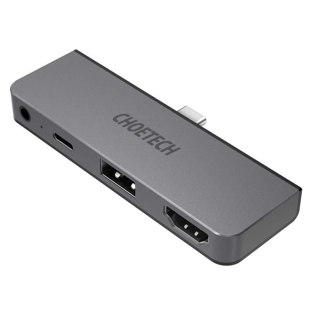 Hurtownia GSM - Adaptér HUB Choetech HUB-M13 4w1 USB-C 60W PD černý - CHT90 - {ean13} - Hurt