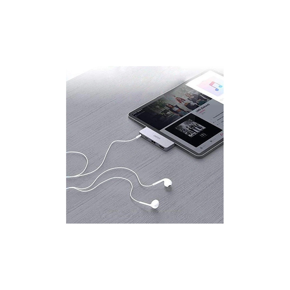 Hurtownia GSM - Adaptér HUB Choetech HUB-M13 4w1 USB-C 60W PD černý - CHT90 - {ean13} - Hurt