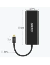 Hurtownia GSM - Adaptér HUB Choetech HUB-M05 6v1 USB-C 100W PD černý - CHT92 - {ean13} - Hurt