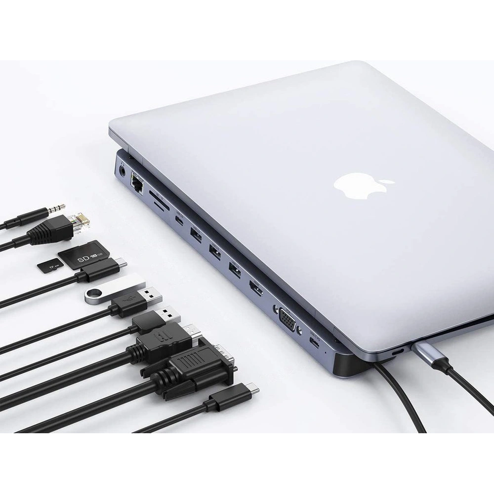 Hurtownia GSM - Adaptér HUB Choetech HUB-M20 11v1 USB-C 100W PD šedý - CHT93 - {ean13} - Hurt