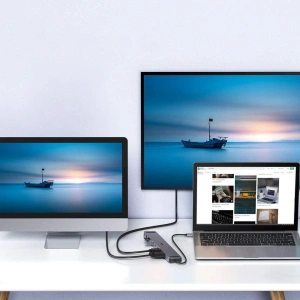 Adaptér HUB Choetech HUB-M20 11v1 USB-C 100W PD šedý