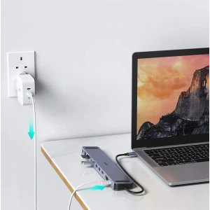 Hurtownia GSM - Adapter HUB Choetech HUB-M20 11w1 USB-C 100W PD gri - CHT93 - {ean13} - Hurt