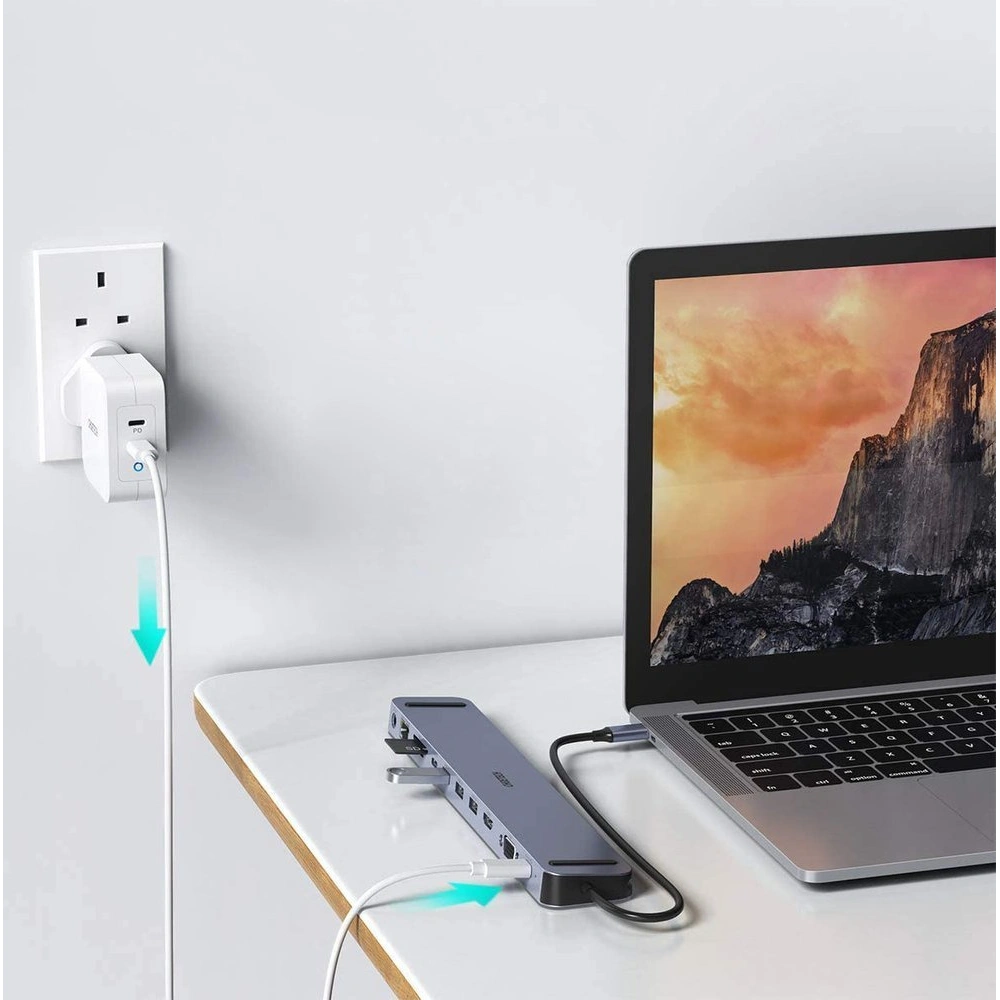 Hurtownia GSM - Adaptér HUB Choetech HUB-M20 11v1 USB-C 100W PD šedý - CHT93 - {ean13} - Hurt