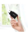 Hurtownia GSM - Hálózati töltő Choetech Q5003 QC3.0 18W 3A + USB-A/USB-C 1m fekete kábel - CHT96 - {ean13} - Hurt