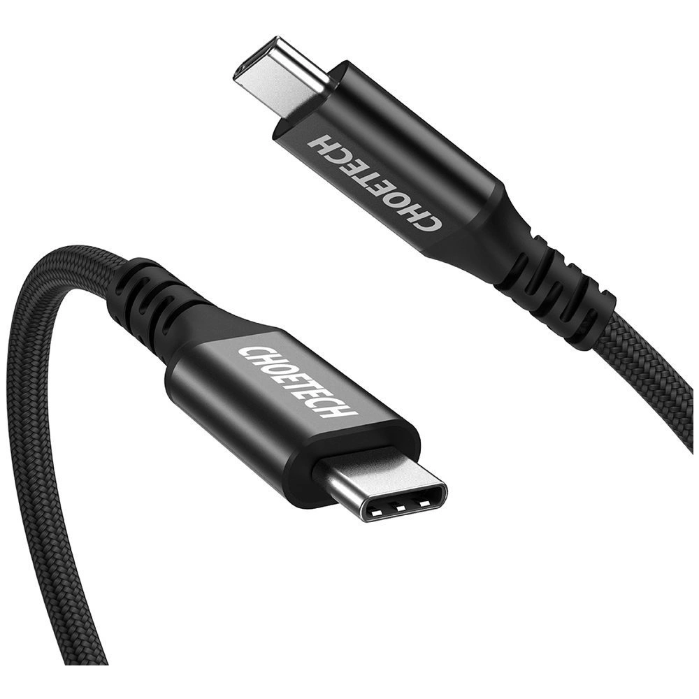 Hurtownia GSM - Kabel Choetech XCC-1007 USB-C/USB-C 3.2 Gen 2 100W PD 2m černý - CHT97 - {ean13} - Hurt