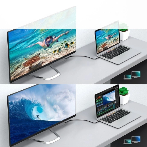 Kabel Choetech XCC-1007 USB-C/USB-C 3.2 Gen 2 100W PD 2m czarny