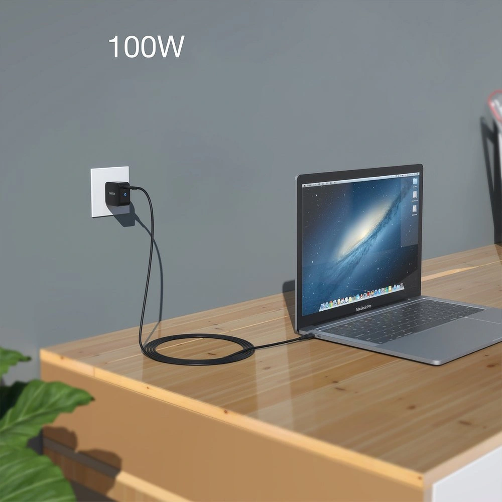 Hurtownia GSM - Kabel Choetech XCC-1007 USB-C/USB-C 3.2 Gen 2 100W PD 2m černý - CHT97 - {ean13} - Hurt