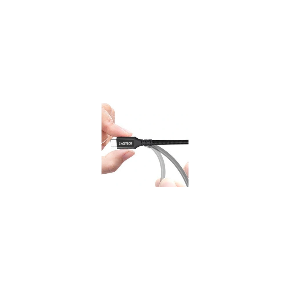 Hurtownia GSM - Kabel Choetech XCC-1007 USB-C/USB-C 3.2 Gen 2 100W PD 2m černý - CHT97 - {ean13} - Hurt
